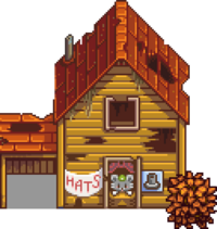 Abandoned House once the player earns their first achievement