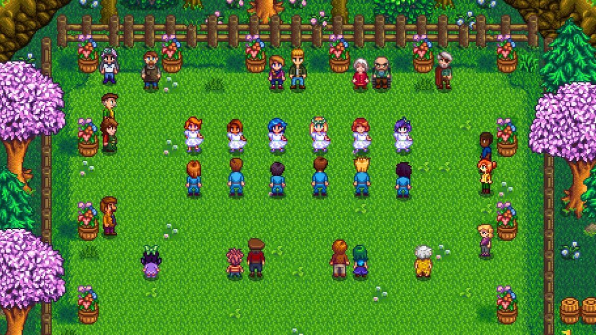 Where is the flower dance in stardew